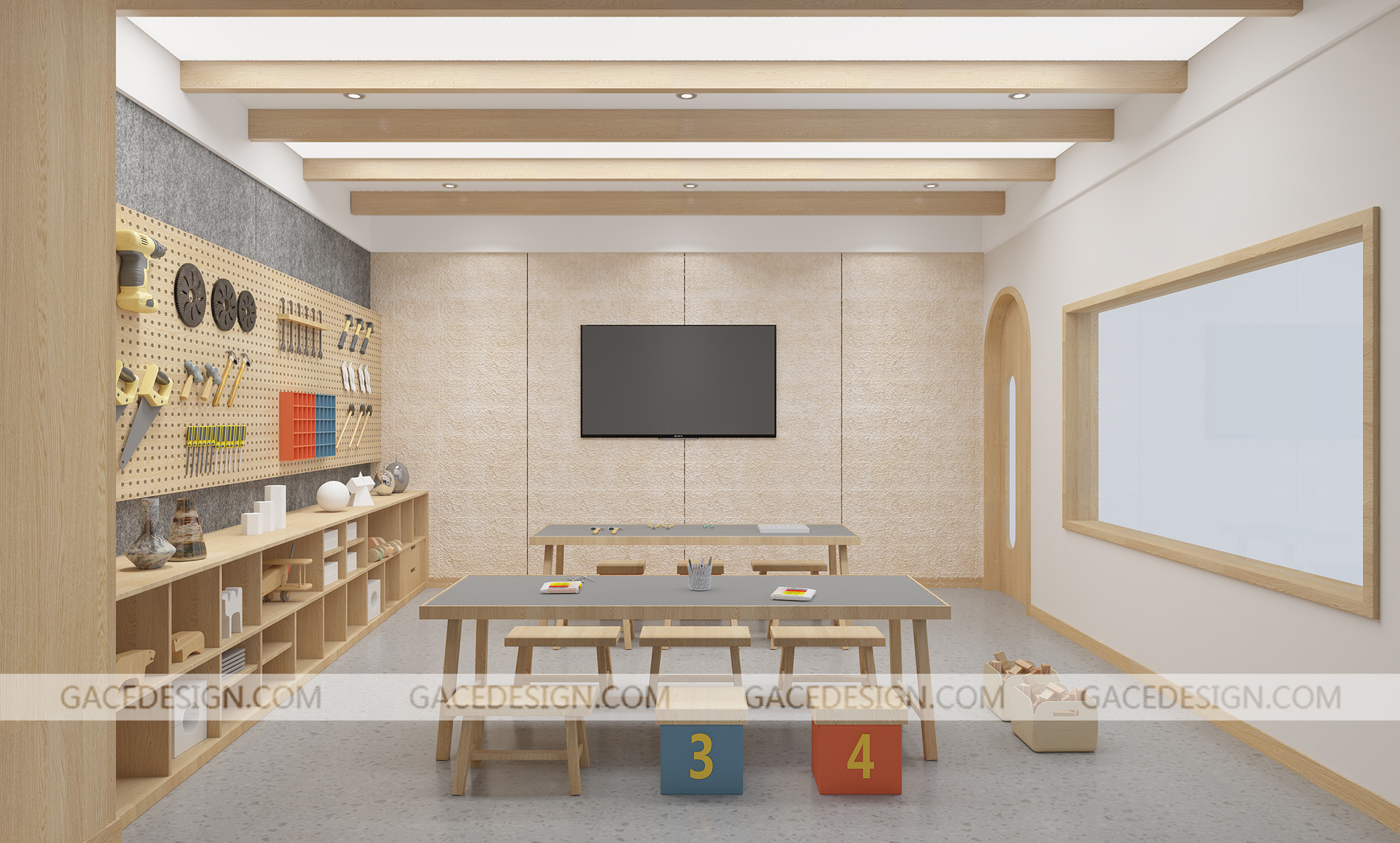 幼兒園功能區(qū)設(shè)計的注意事項(xiàng)