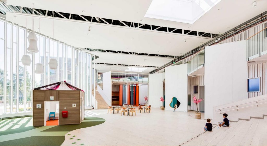 幼兒園室內(nèi)大廳設(shè)計(jì)主要區(qū)域有哪些？